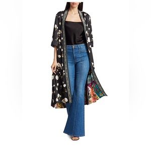 Alice Olivia reversible silk robe size S PRICE IS FIRM